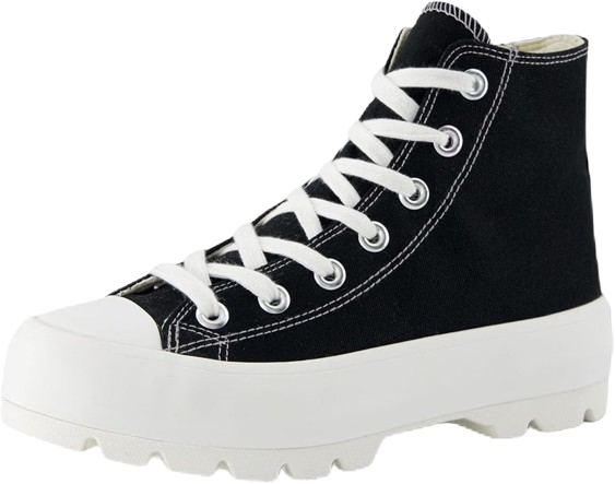 Women's Vespa high top Canvas Sneaker